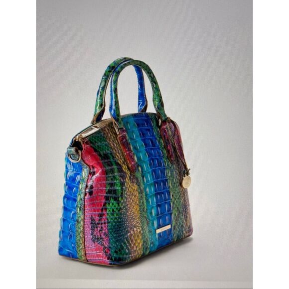 NWT Brahmin Duxbury Satchel Multi Lightwave Melbourne - Picture 2 of 6